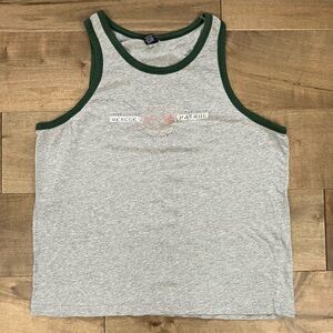 Vintage GAP Men’s Size L Gray Tank Top Cuttoff Shirt Rescue Patrol Beach Jetski
